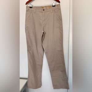Carhartt NWT khaki pants Sz 34x34